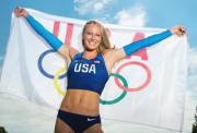 Sandi Morris, US pole vaulter