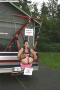 Hanging around