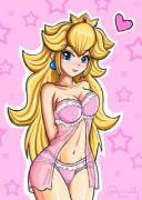 Peach's New Lingerie 