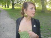 Nip slip in the park