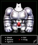 Greater Dog is seeking affection