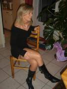 Milf in Boots and Stockings