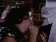 Loni Sanders finishes off a guy in her face in Nightlife (1982)