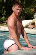 Brent Corrigan Takes A Dip