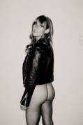 Leather jacket