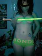 Green lightsaber