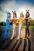 Pokemon Bunny Suits (Stella Chuu, Bindi Smalls, Sperren Cosplay and Vanity Fox)