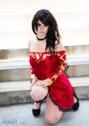 Char Sinclair as Cinder Fall (x-post r/cosplaygirls)