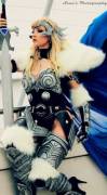 Cosplaybutterfly as Valkyrie (Marvel Comics)