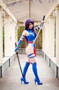 psylocke by @mostflogged