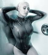 Latex shower