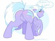 Cloudchaser wants it [solo] (artist: ponyclopsasaurus)