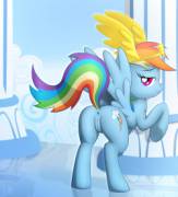 Rainbow Dash is best young flyer [solo] (artist: randomdouche)