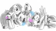 Twilight Sparkle Family Orgy + Princess Cadance [M/F][group][incest] (artist: high-roller2108)