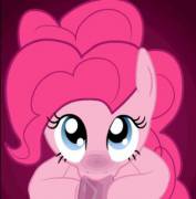 Those pretty eyes [Pinkie Pie] [Oral] [M/F] [Animated] [By syoee_b]