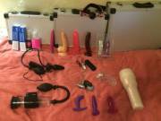 My collection, although I don't get the privacy to use them as much as I'd like. Downside of living at home :( Good collection for a 20yo?
