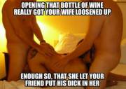 All it took was two glasses..