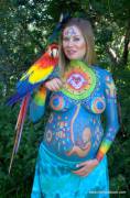 Hippie Pregnant Chick