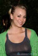 Kaley Cuoco See thru