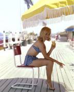 "The Bikini Girl on the Boardwalk" (1959) by Georges Dambier