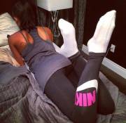 Relaxing in yogapants