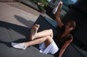 Stripping Outside