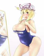 "Looks It Still Fits" [Swimsuit]