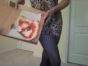 Who wants to share my pizza?