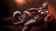 Silver in amber (Art by Brendavid)