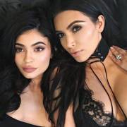 Kylie Jenner and Kim Kardashian