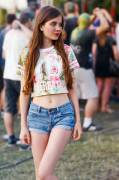 At a festival
