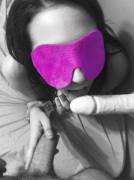 Pink Blindfold Bj