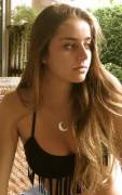 Wearing a crescent but she's truly a Jew
