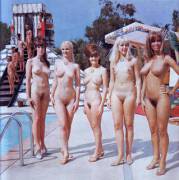 Vintage Nude Beauty Contest Girls