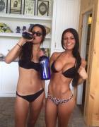 Two fine bikini bods