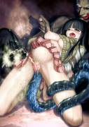 Needles and tentacles [Shinozuka Arashi]
