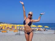 On the beach
