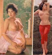 Retro hotty KLL a young Liz Taylor