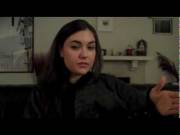 Sasha Grey reads a book