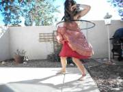 Hula Hooper with Quick Wardrobe Malfunction [5:20]