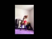 YouTuber "Black Widow Butterfly" Dances to Pharrell Williams [2:27 + Throughout]