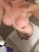 Canadian Milf showering...